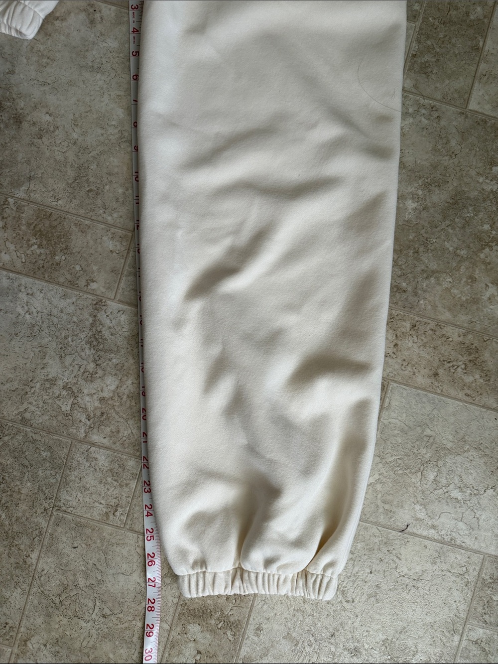 ALO Yoga Cream Sweat Joggers for Women — Relaxed Track Pants - Picture 9 of 9